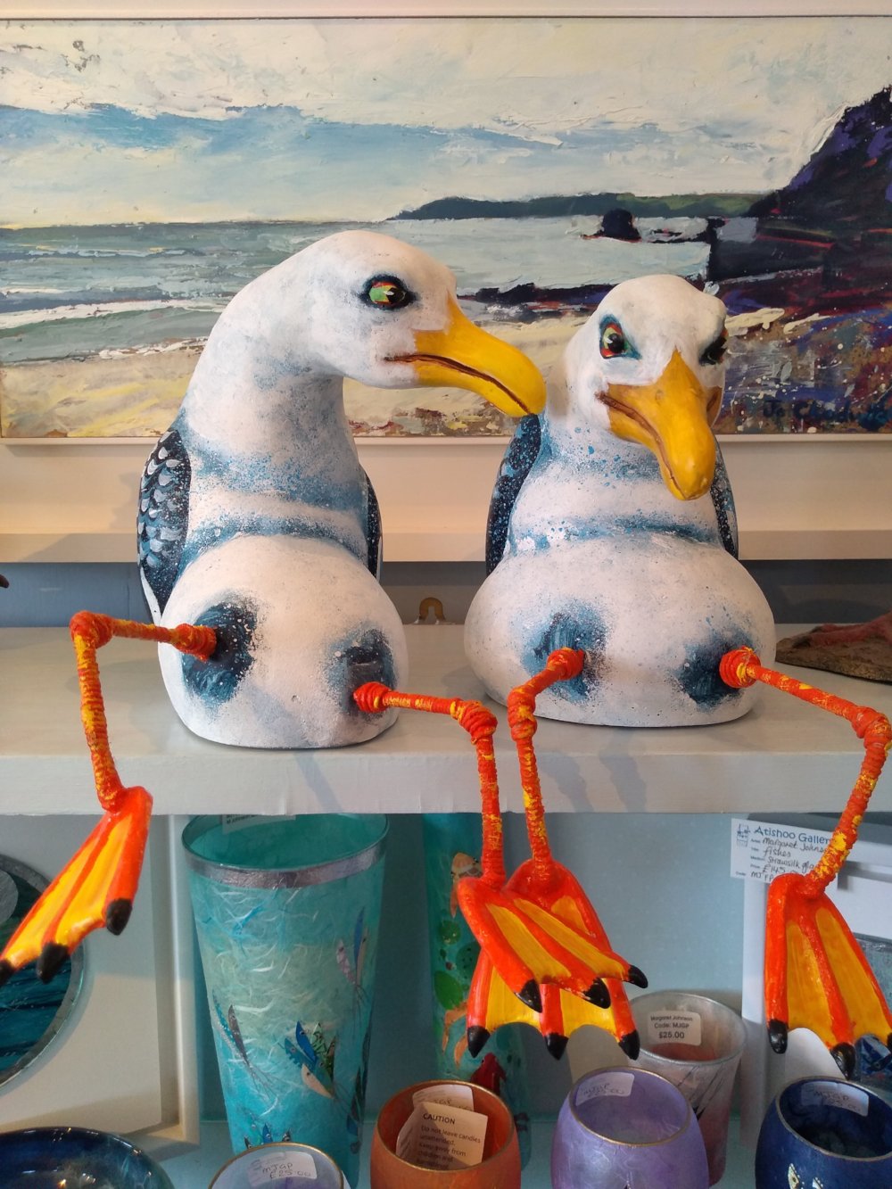 Grumpy Seagulls by Cornish Creature Co.