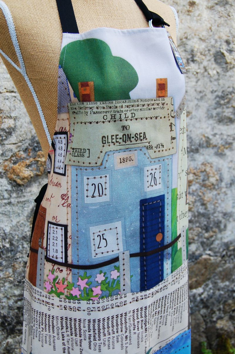 Sailing By Glee On Sea Apron
