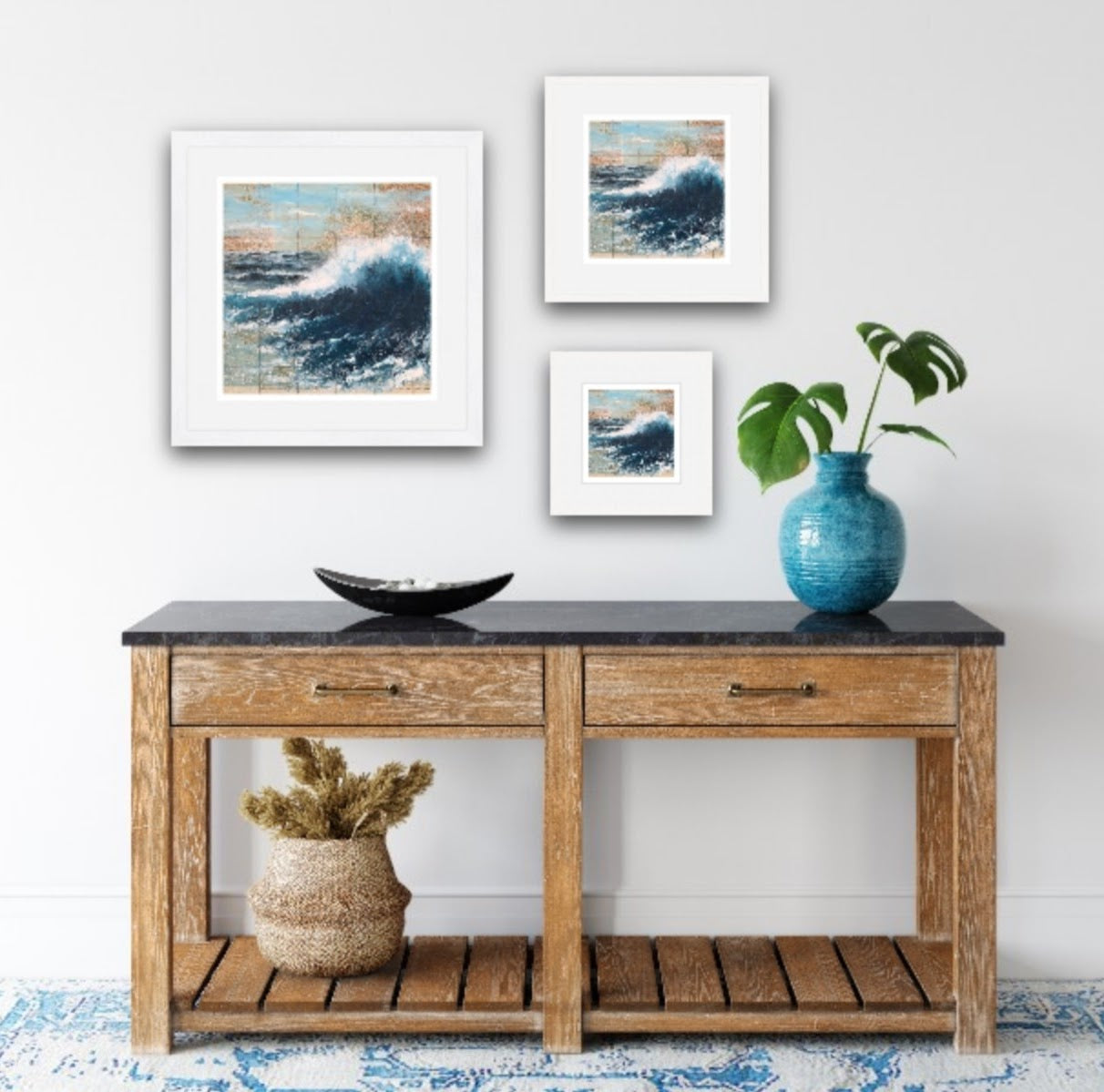 Deep Breath, print by Kit Johns.