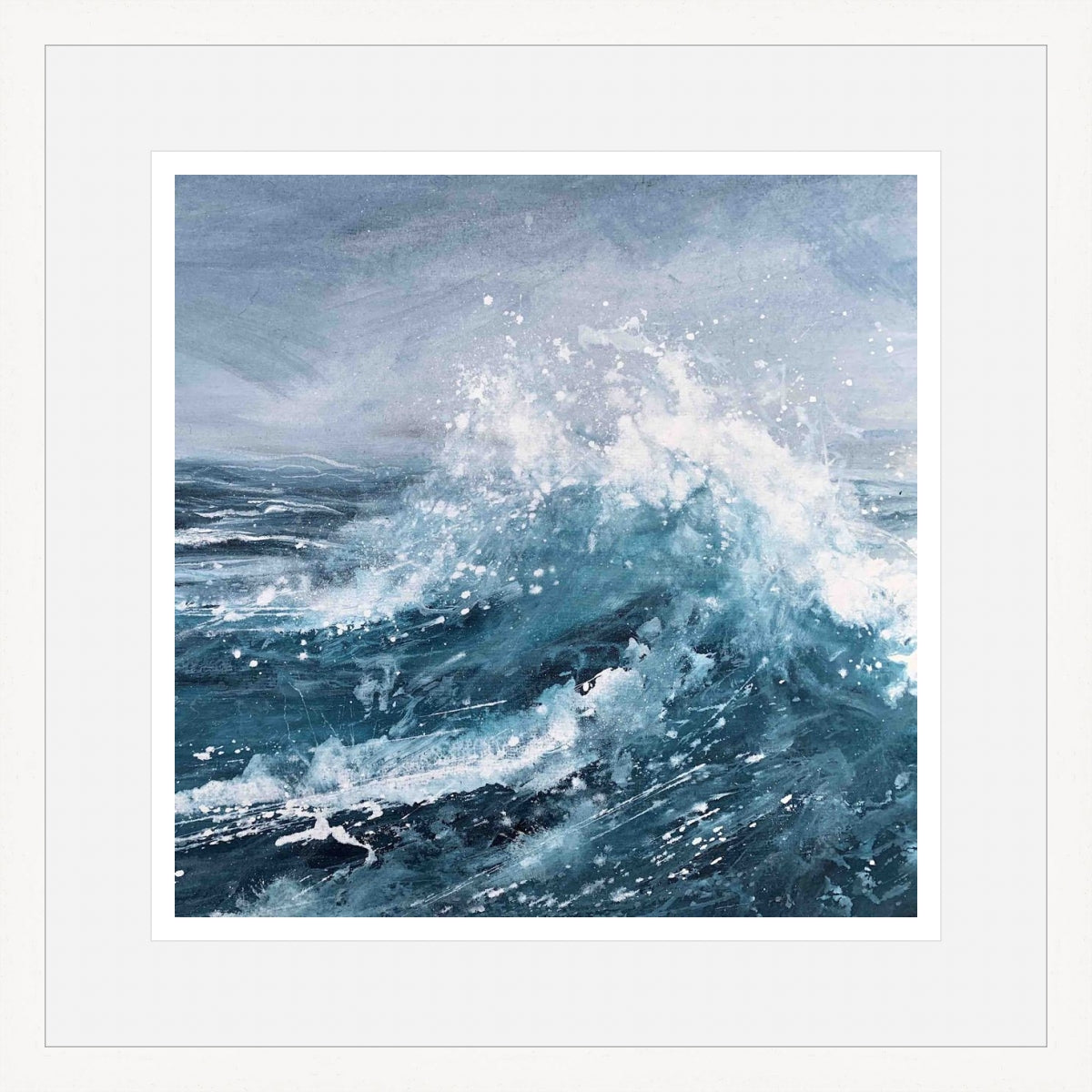 Lost In The Waves, print by Kit Johns.