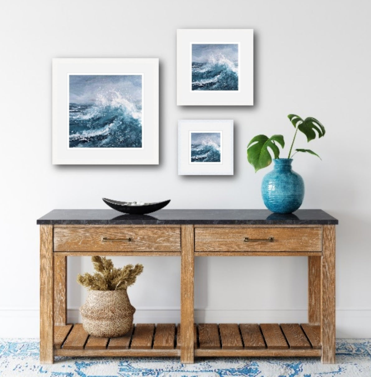 Lost In The Waves, print by Kit Johns.