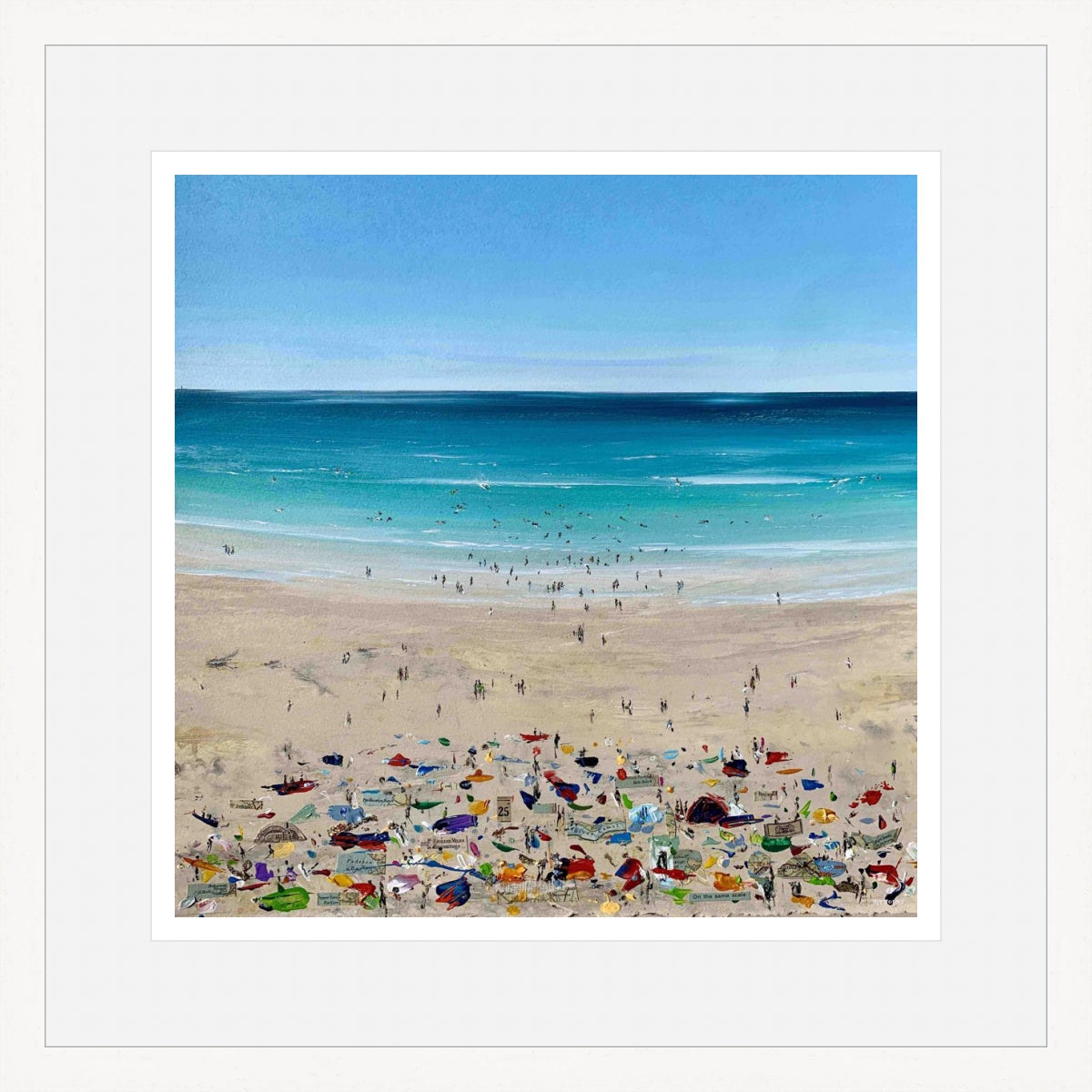 Strangers Become Neighbours, print by Kit Johns.