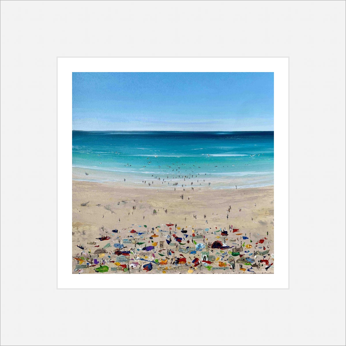 Strangers Become Neighbours, print by Kit Johns.