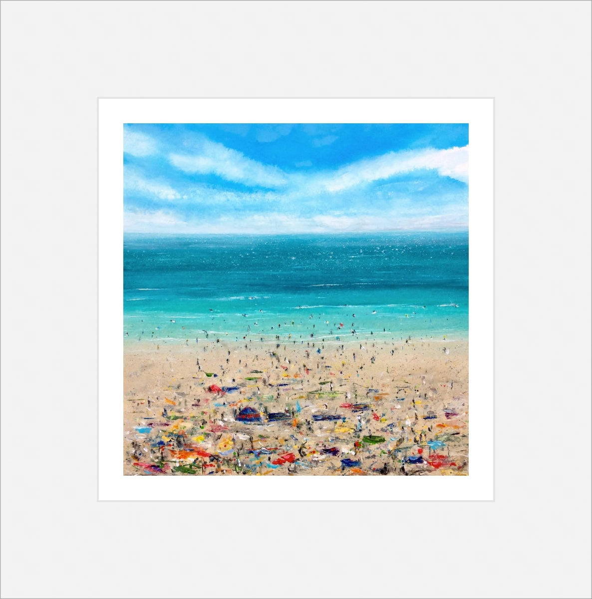 Summer Scenes, print by Kit Johns.