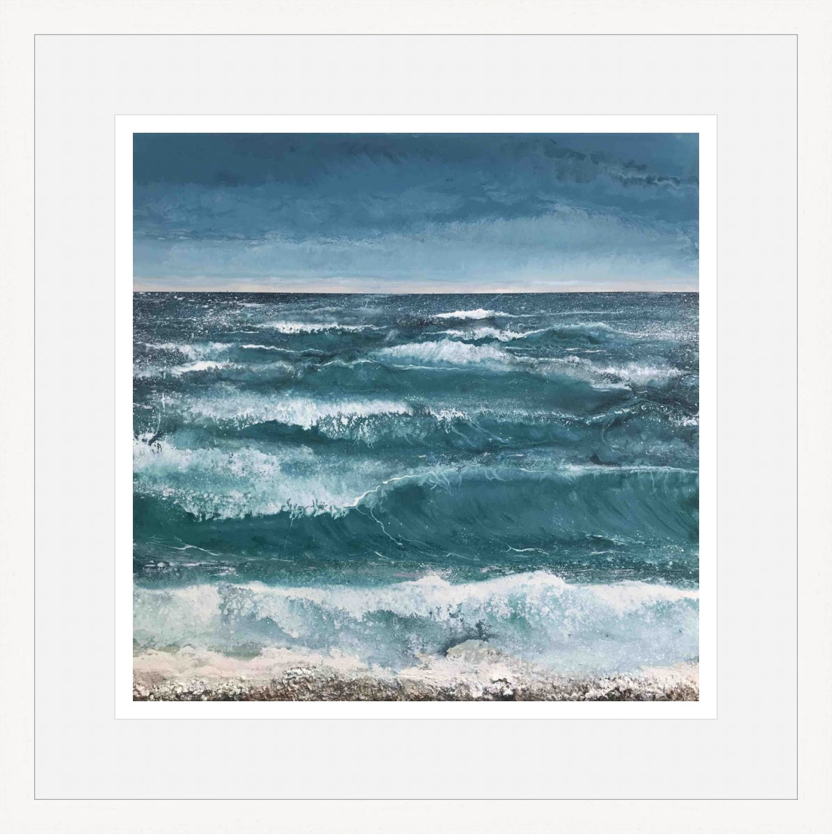 You Remind Me Of The Colour Blue, print by Kit Johns.