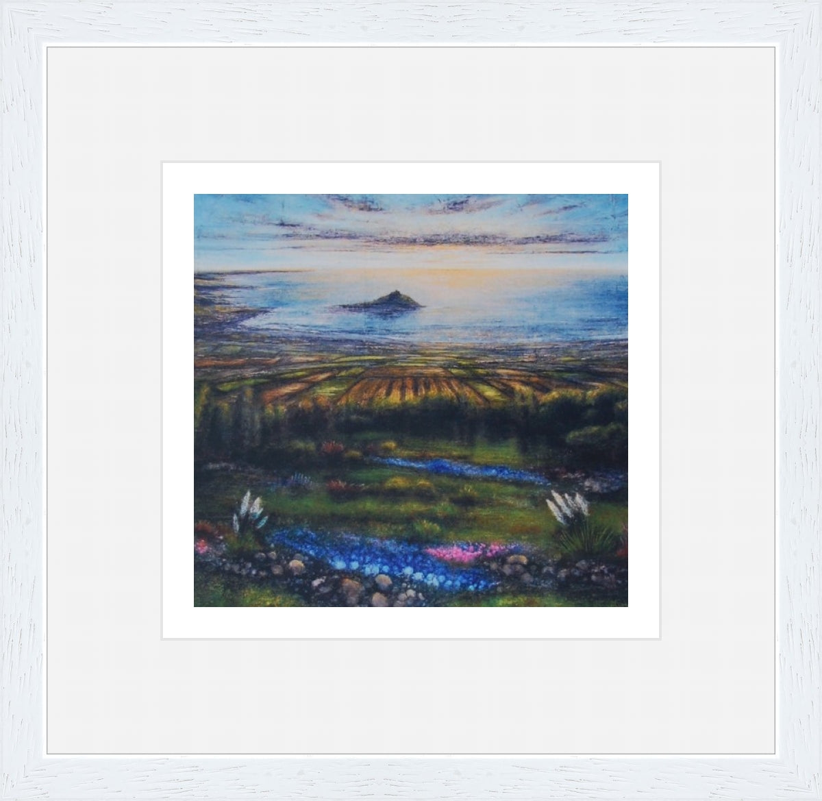 Mapped Out Marazion, print by Kit Johns.