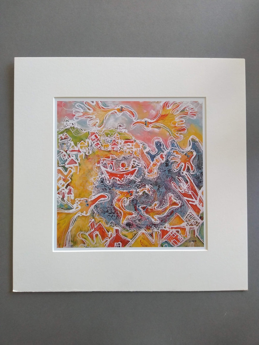 Soaring Over St. Ives, print by Marco Grieser-Ronnevig