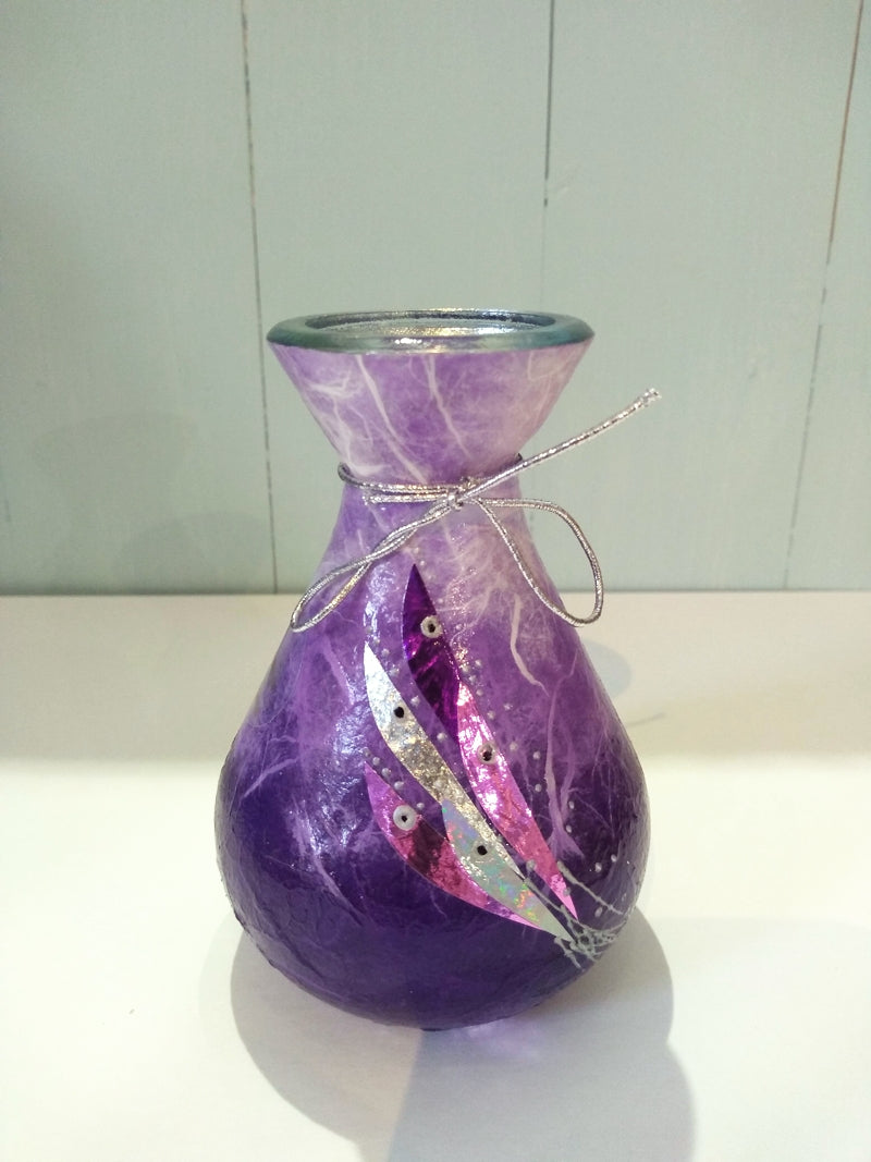 Strawsilk Glass Potion Bottles by Margaret Johnson