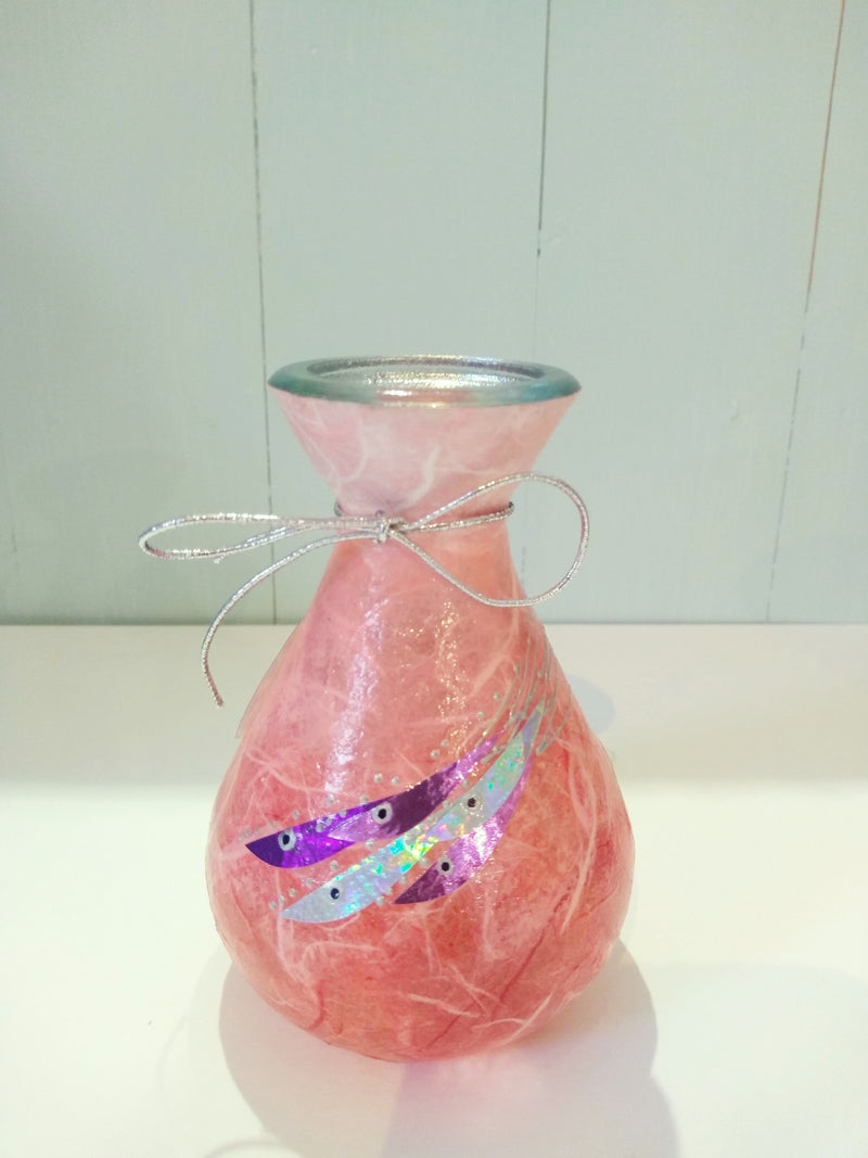 Strawsilk Glass Potion Bottles by Margaret Johnson