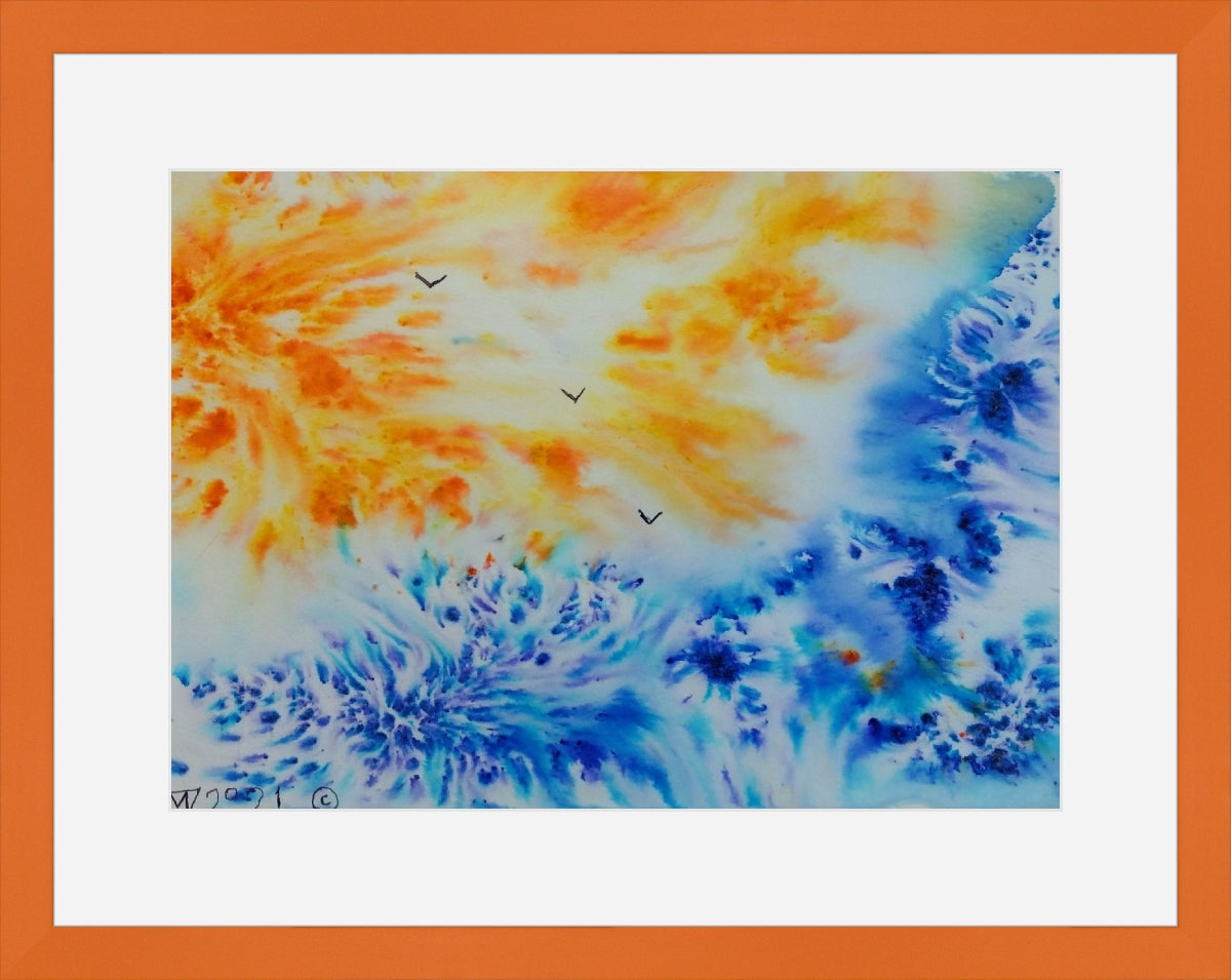 Sun Rays original painting by Matt Thomas (com)