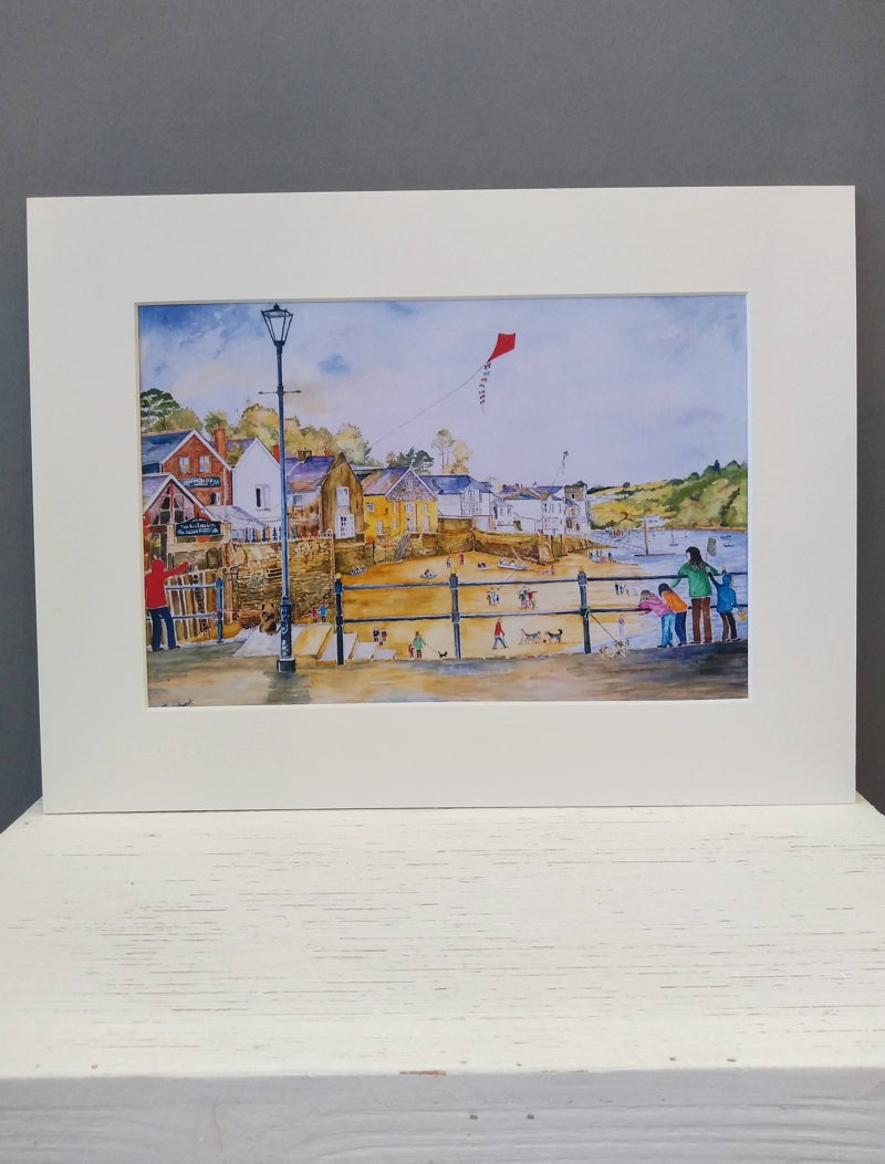 Medium Fowey print by Pat Thuysbaert
