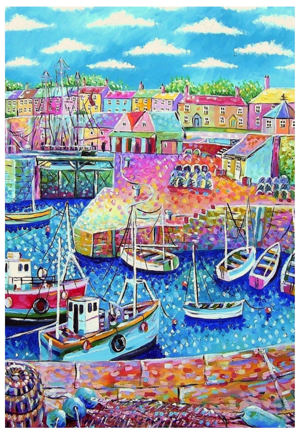 Charlestown large card by Paul Clark