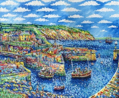 Charlestown Harbour print by Paul Clark