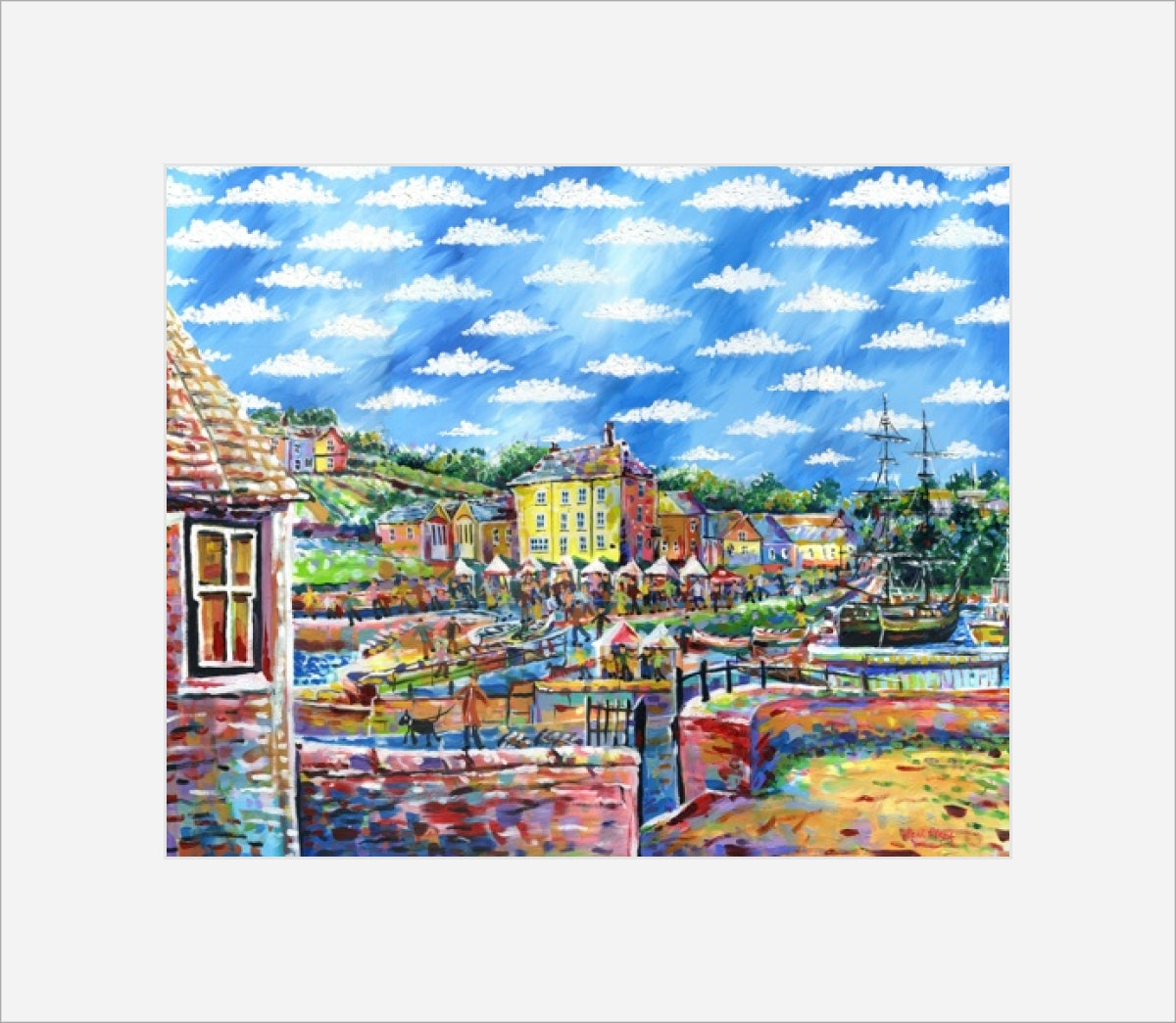 Fun In The Sun Charlestown print by Paul Clark