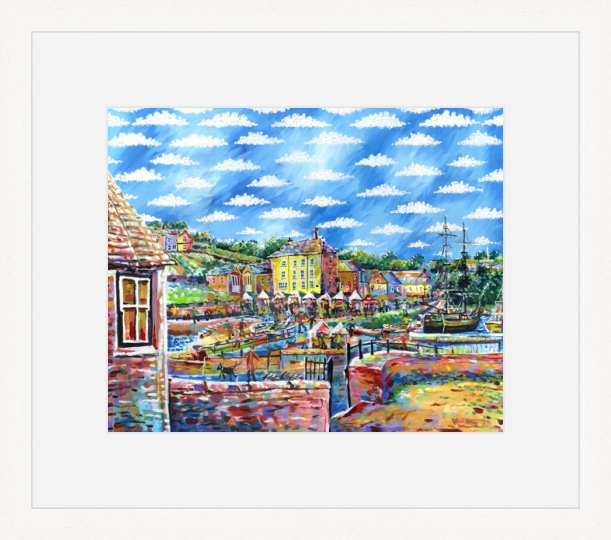 Fun In The Sun Charlestown print by Paul Clark