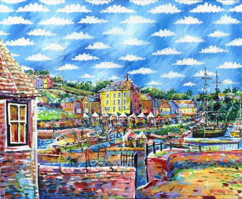 Fun In The Sun Charlestown print by Paul Clark
