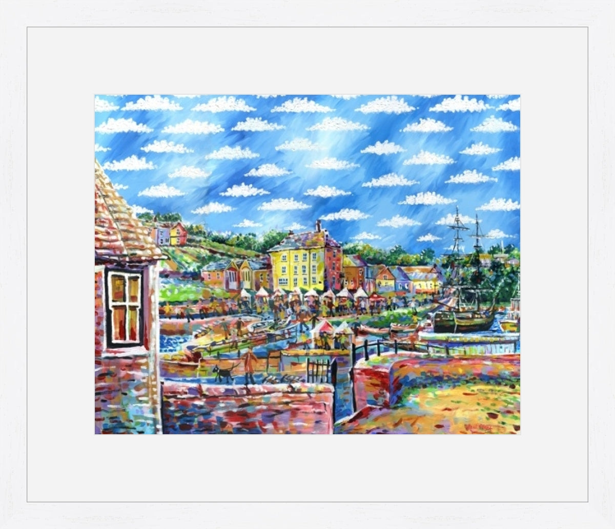 Fun In The Sun Charlestown print by Paul Clark