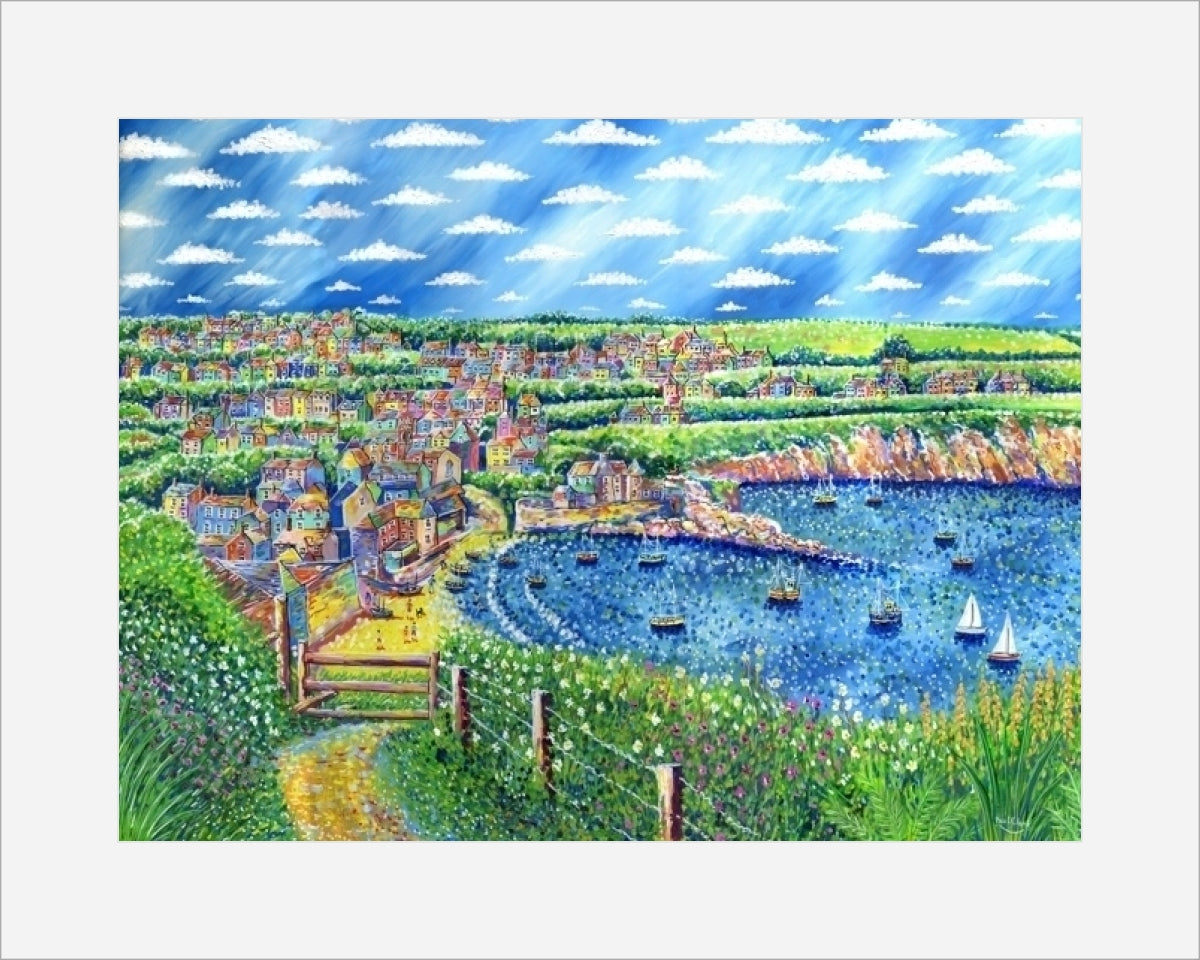 Gorran Haven print by Paul Clark