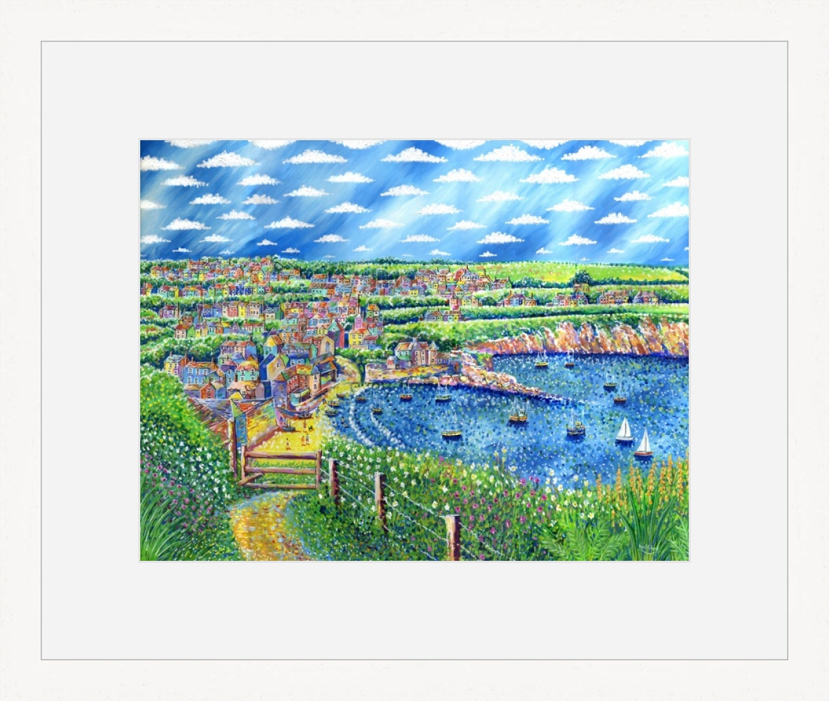 Gorran Haven print by Paul Clark