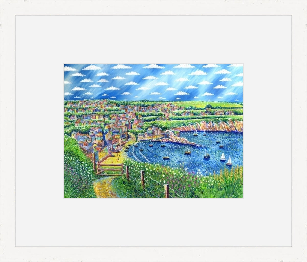 Gorran Haven print by Paul Clark