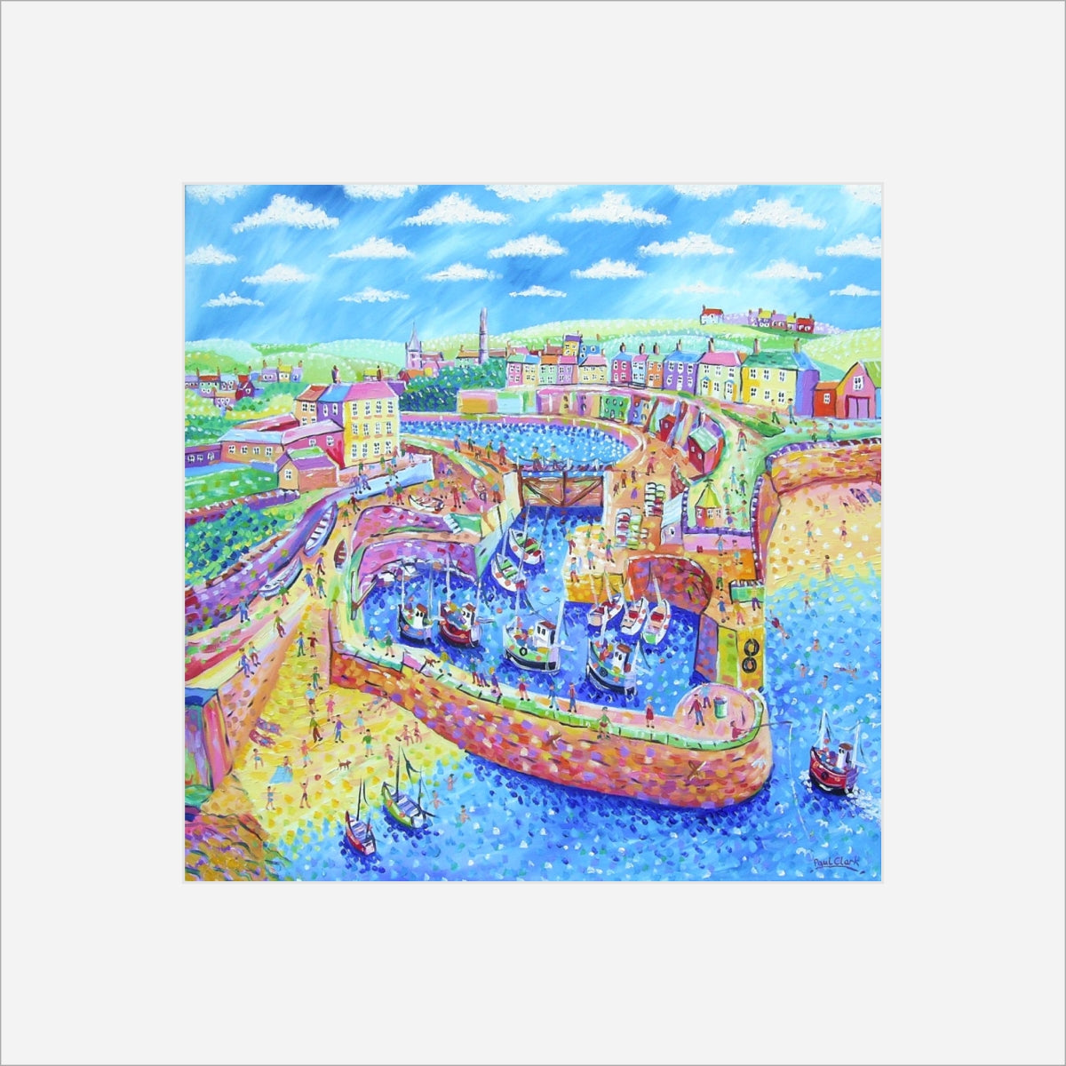 Paul Clark Happy Days Charlestown print