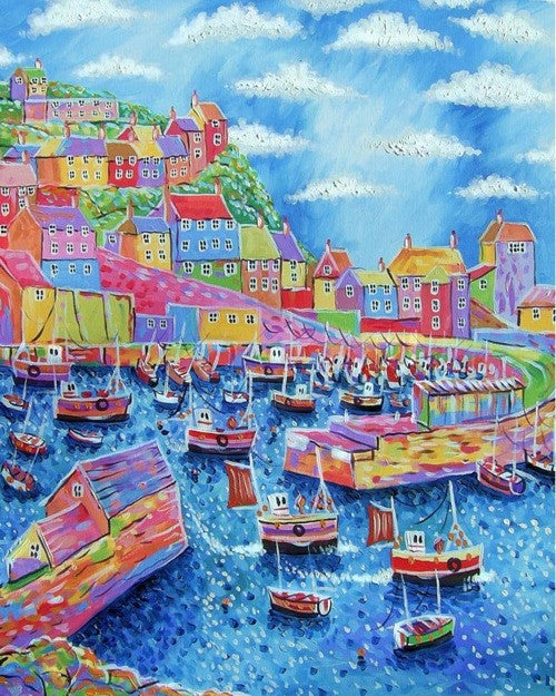 Mevagissey Day print by Paul Clark