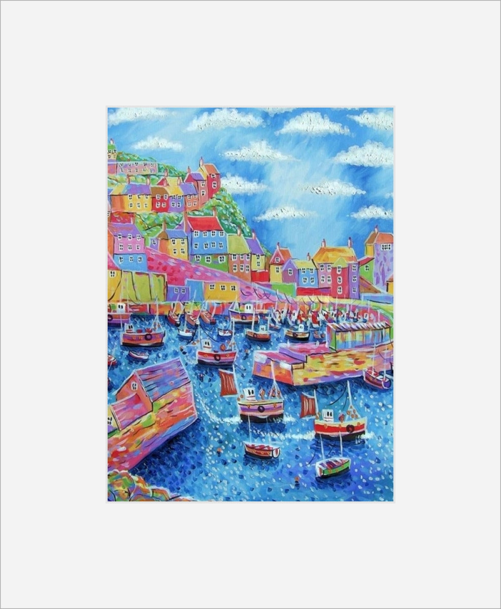 Mevagissey Day print by Paul Clark