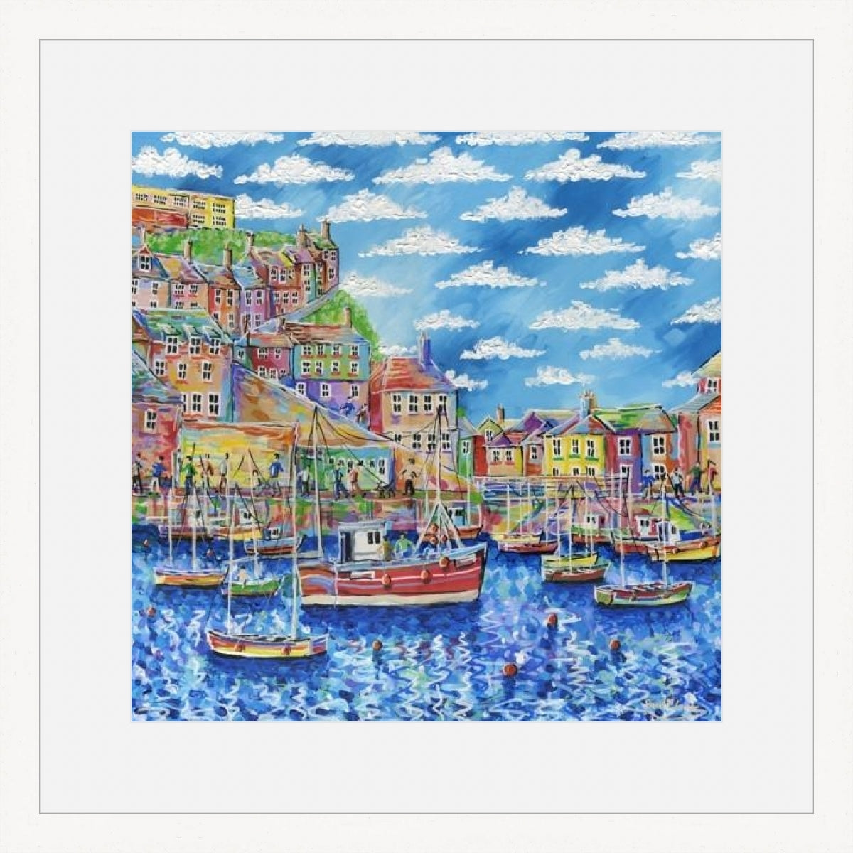 Mevagissey Harbour print by Paul Clark