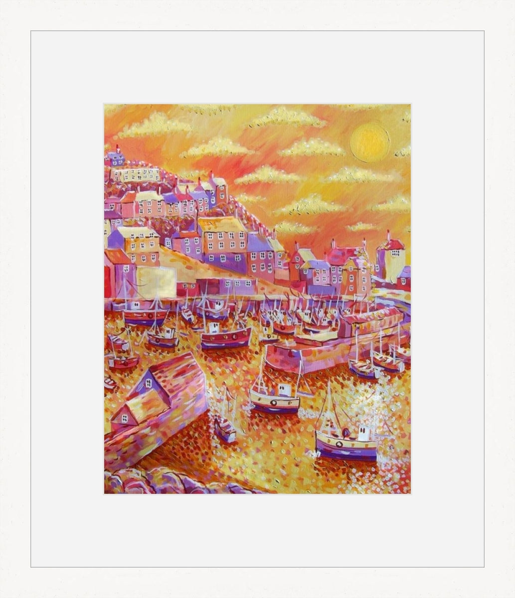 Mevagissey Sunrise print by Paul Clark