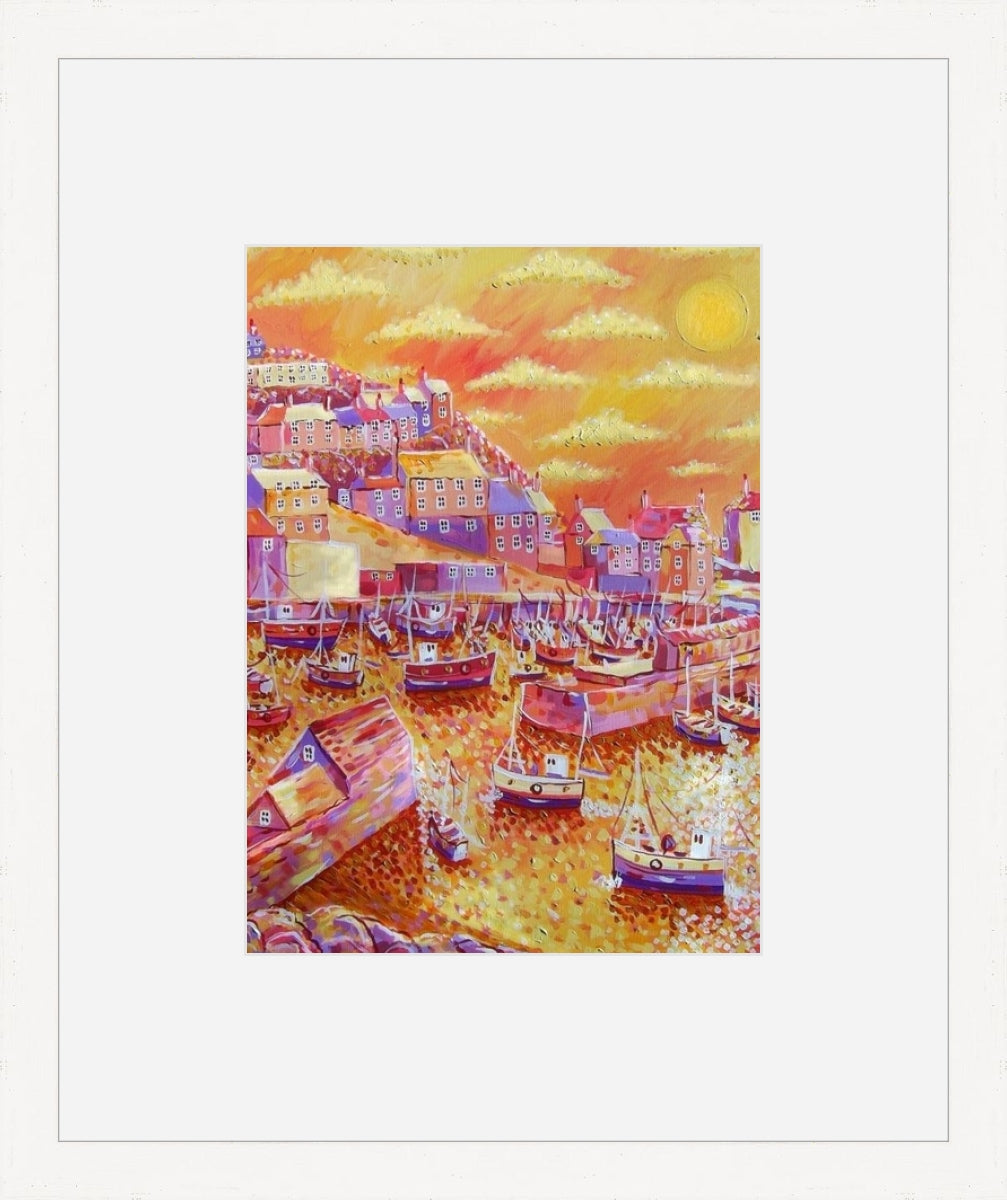 Mevagissey Sunrise print by Paul Clark