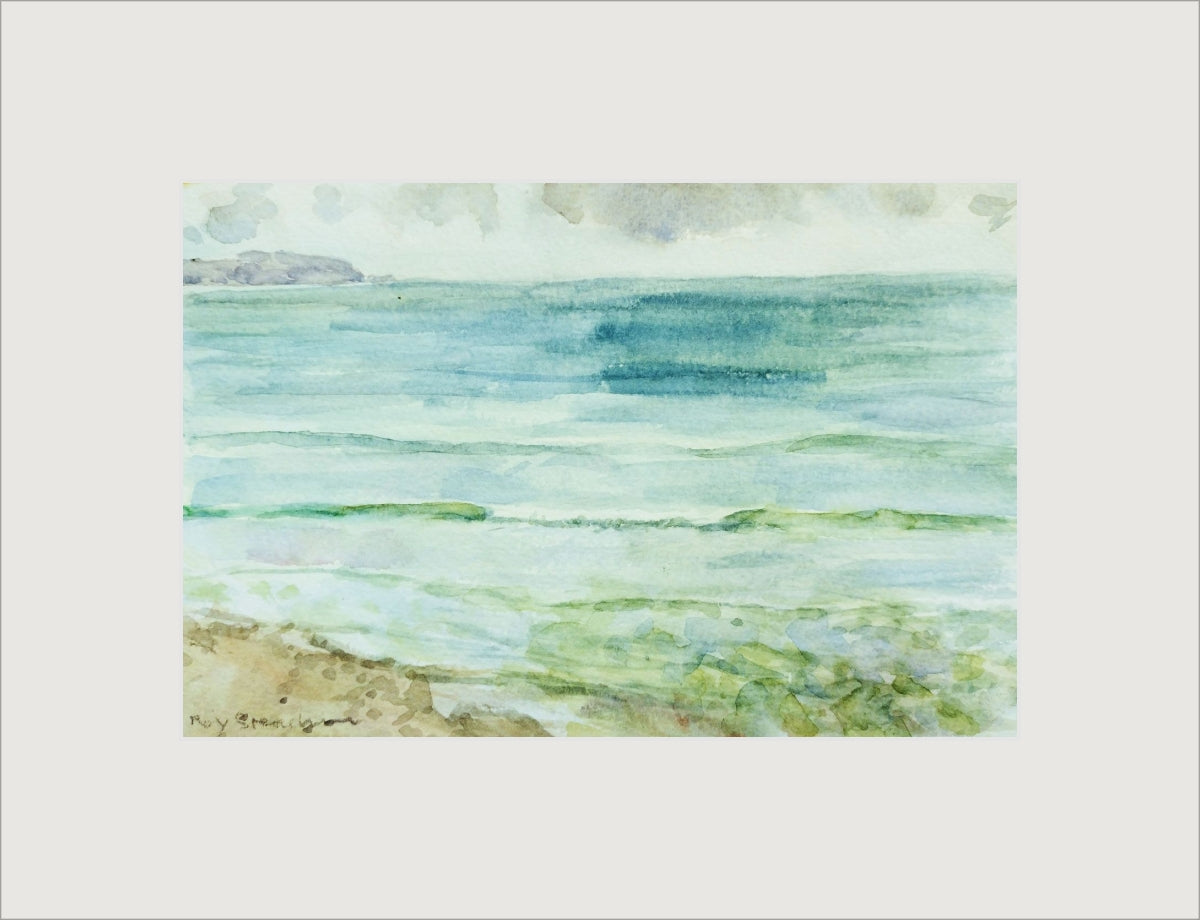 "Clouds Over Charlestown Beach" by Roy Steadman