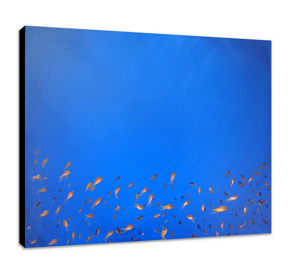 Shoal of Fish original painting by Paddy Martin (COM)