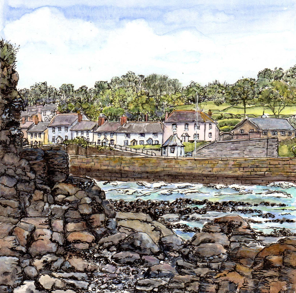 Susan Cooper, Towards Charlestown Harbour (COM)