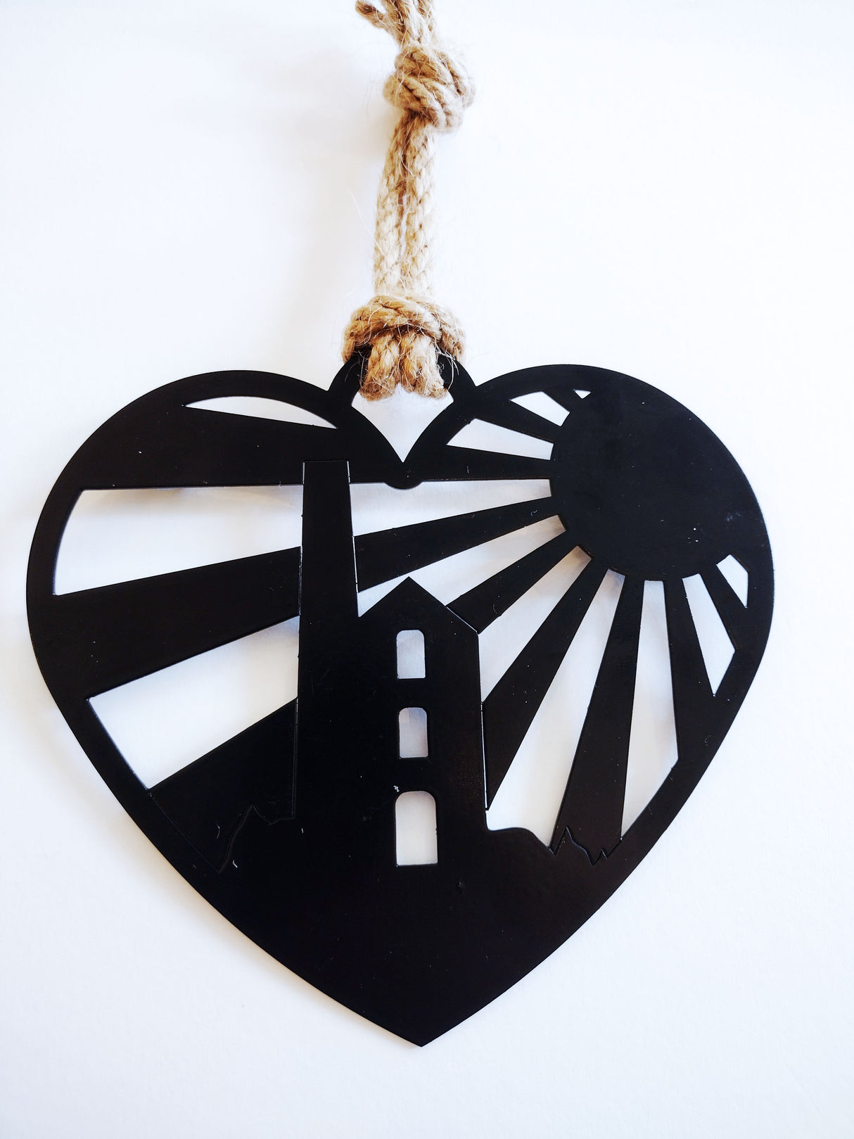 "Tin Mine" metal heart (com)
