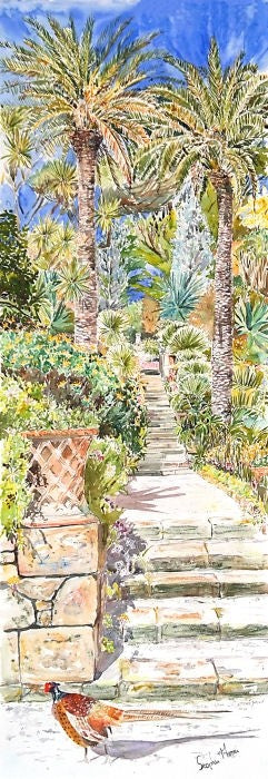 Stephen Morris, Neptunes Steps, Tresco Abbey Gardens, Print
