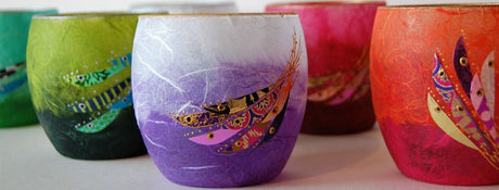 Margaret Johnson Strawsilk Glassware