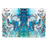 “Bubble & Squeak” Dolphin tea towel by Dawn Maciocia