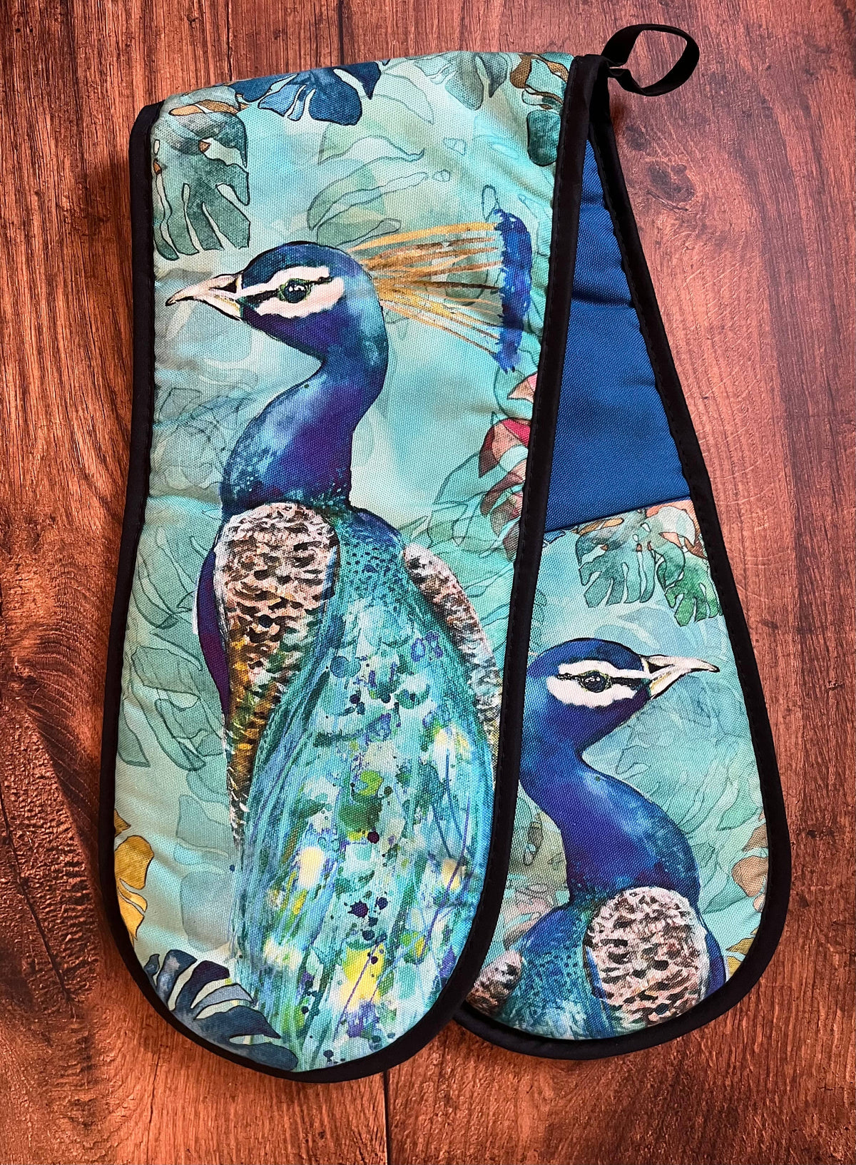 Peacock Oven Glove