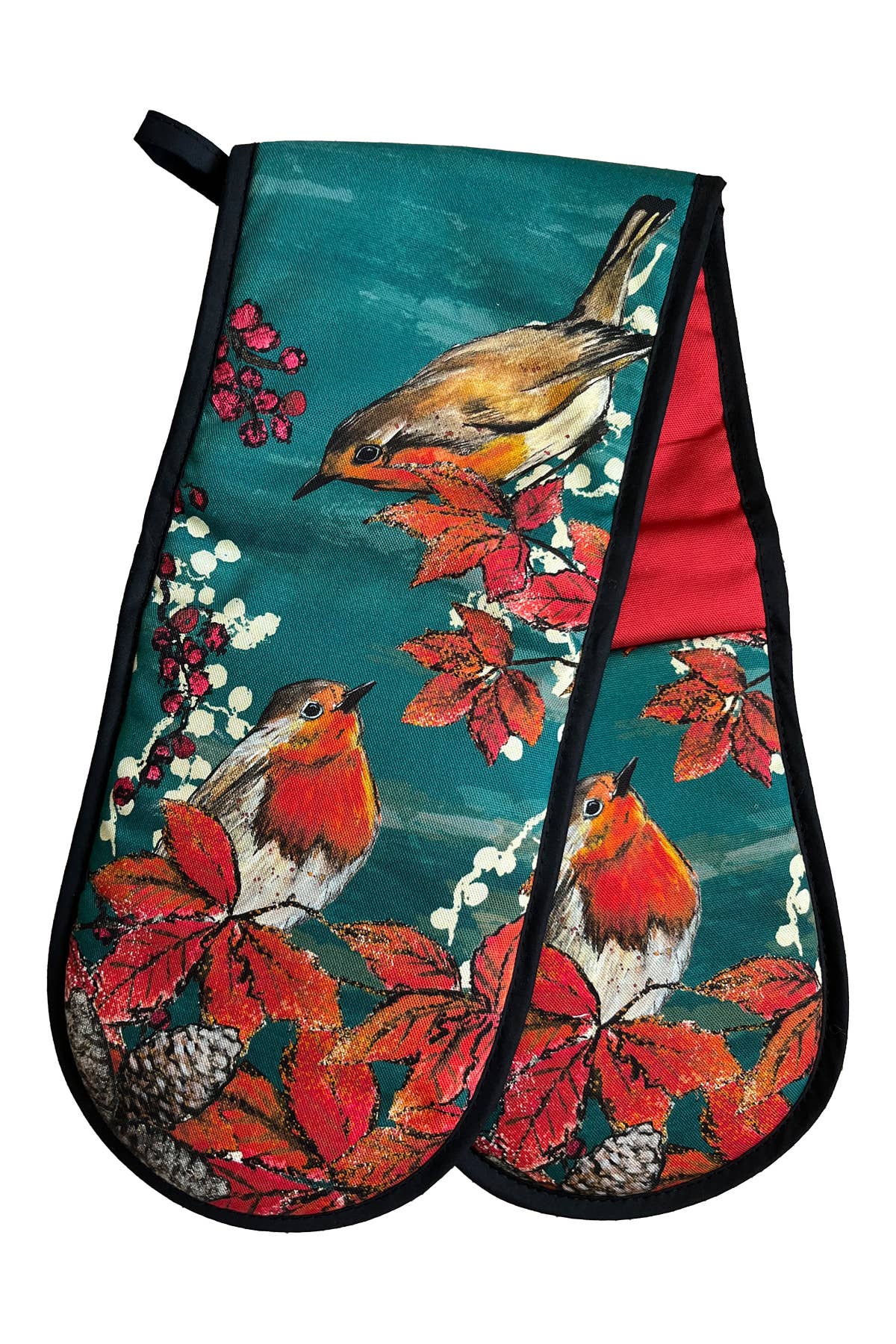Christmas Robin Oven Glove