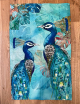 Peacock Tea Towel