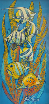 "Blue Fishes" by Alan Arthurs (com)