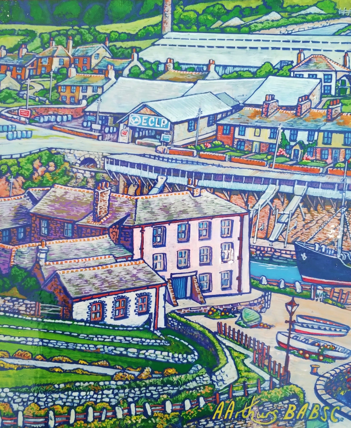 "Clay Days, Charlestown" by Alan Arthurs (com)