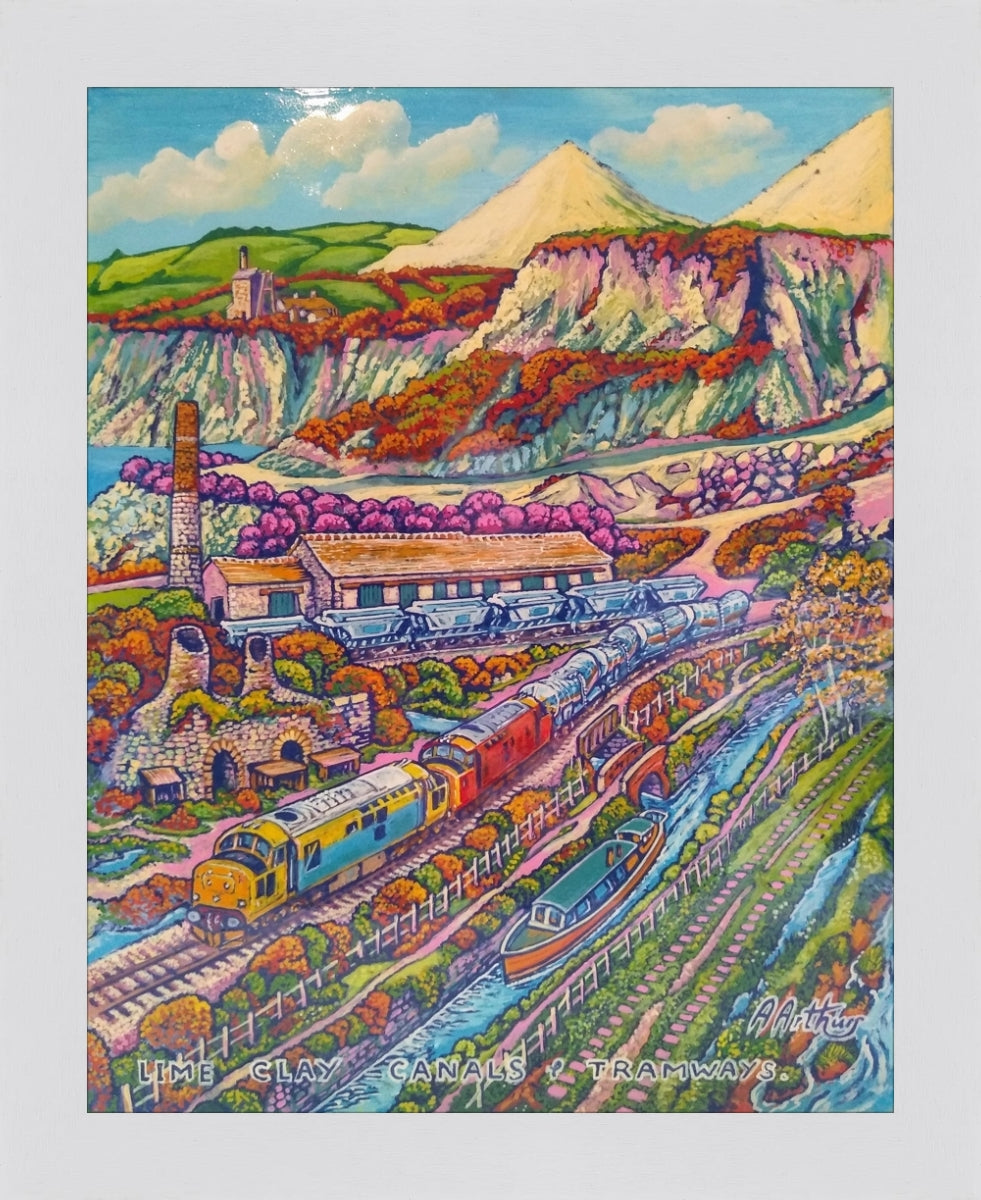 Alan Arthurs, Lime, Clay, Canals and Tramways. (com)