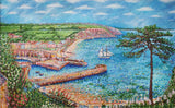 Anny of Charlestown Sets Sail" print by Paul Clark