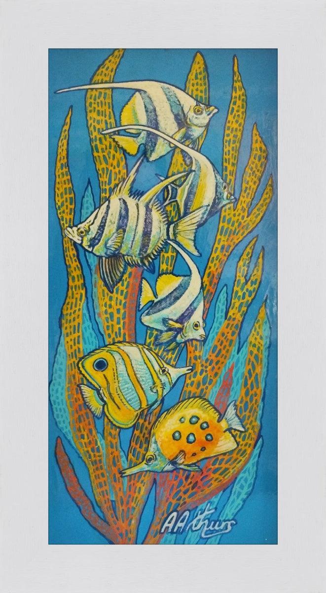 "Blue Fishes" by Alan Arthurs (com)