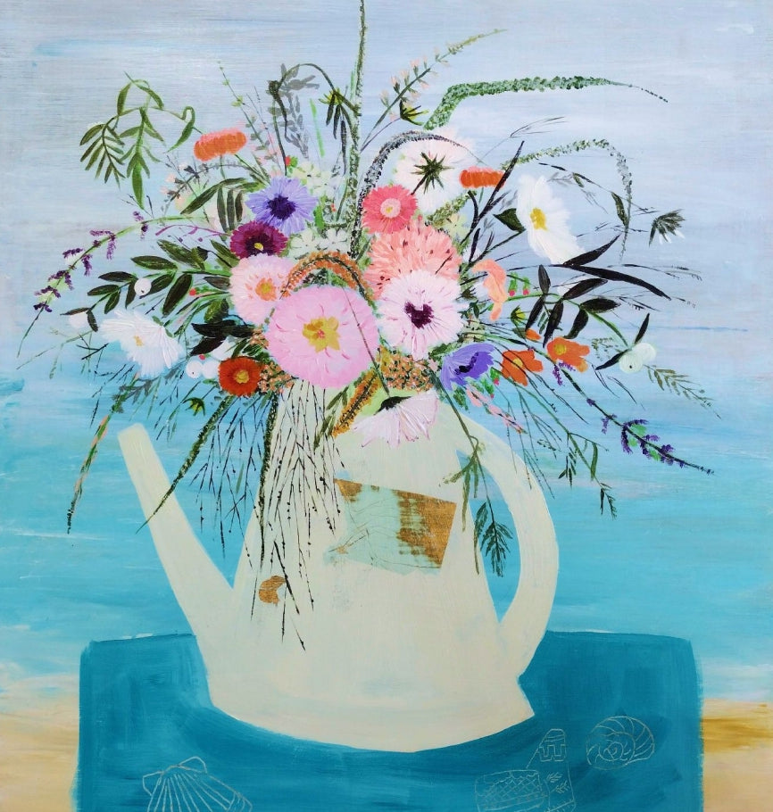 Flowers by the Sea 2 card by Claire London