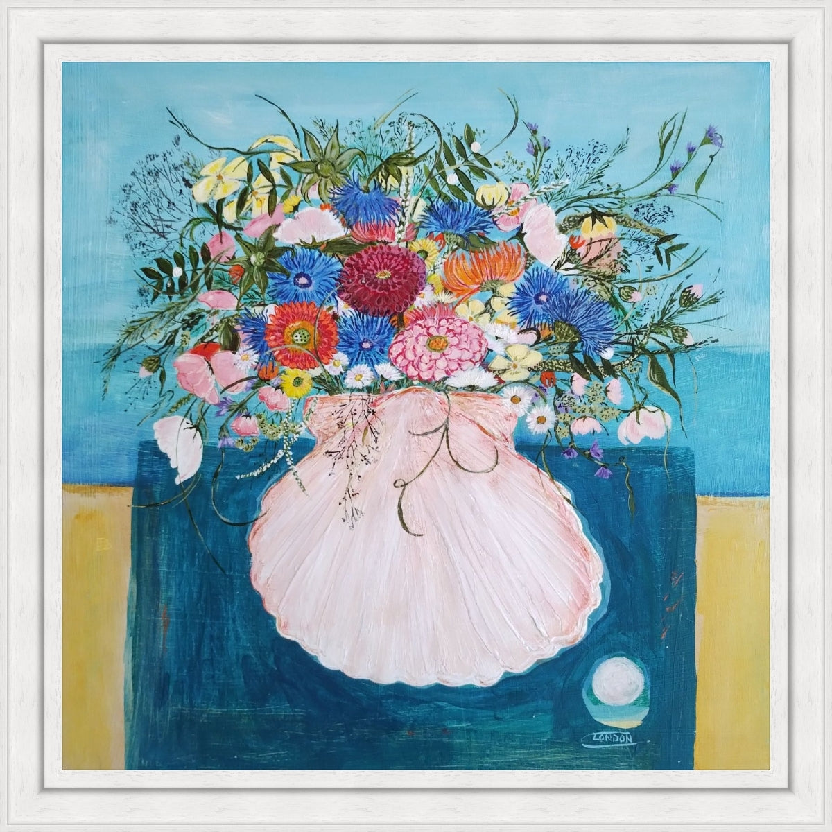 "Shell by the Sea I" by Claire London (COM)