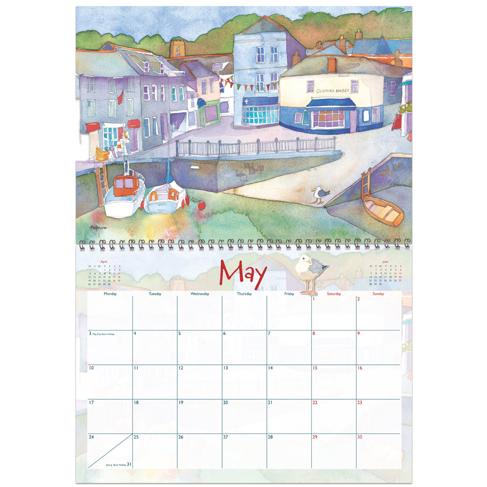 Cornwall Calendar 2027 by Emma Ball
