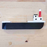 Small black fishing boat by David Fry (COM)