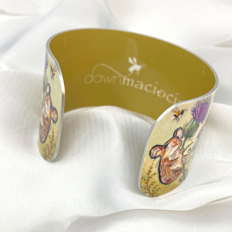 "First to the Top" Cuff Bangle Bracelet by Dawn Maciocia